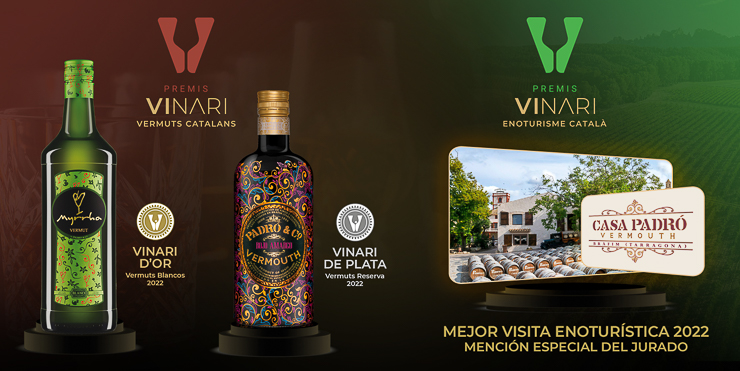 Padró se consolida en el podio de los Premios Vinari a los mejores vermuts