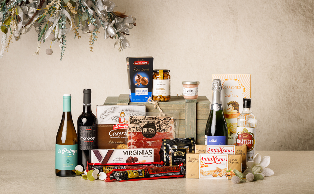 Lotes de Navidad gourmet de Llobet Regals