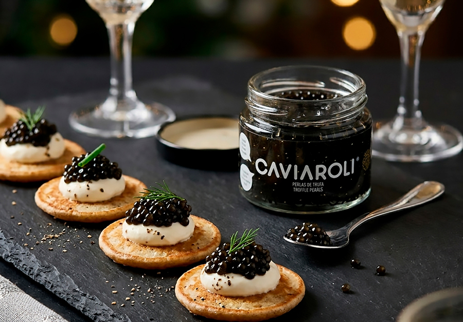 Caviaroli presenta sus nuevas Perlas de Trufa Negra para llevar la alta cocina a las mesas de Navidad